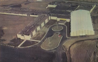Ariel photo of Lake Central in 1967